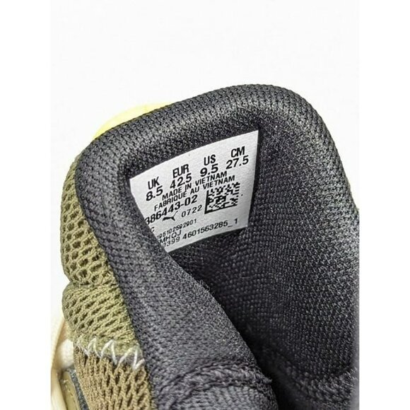 Puma Men's TRC Blaze Safari Low Top Sneakers Olive Suede Size 9.5 US (MSRP $160) - Picture 7 of 10